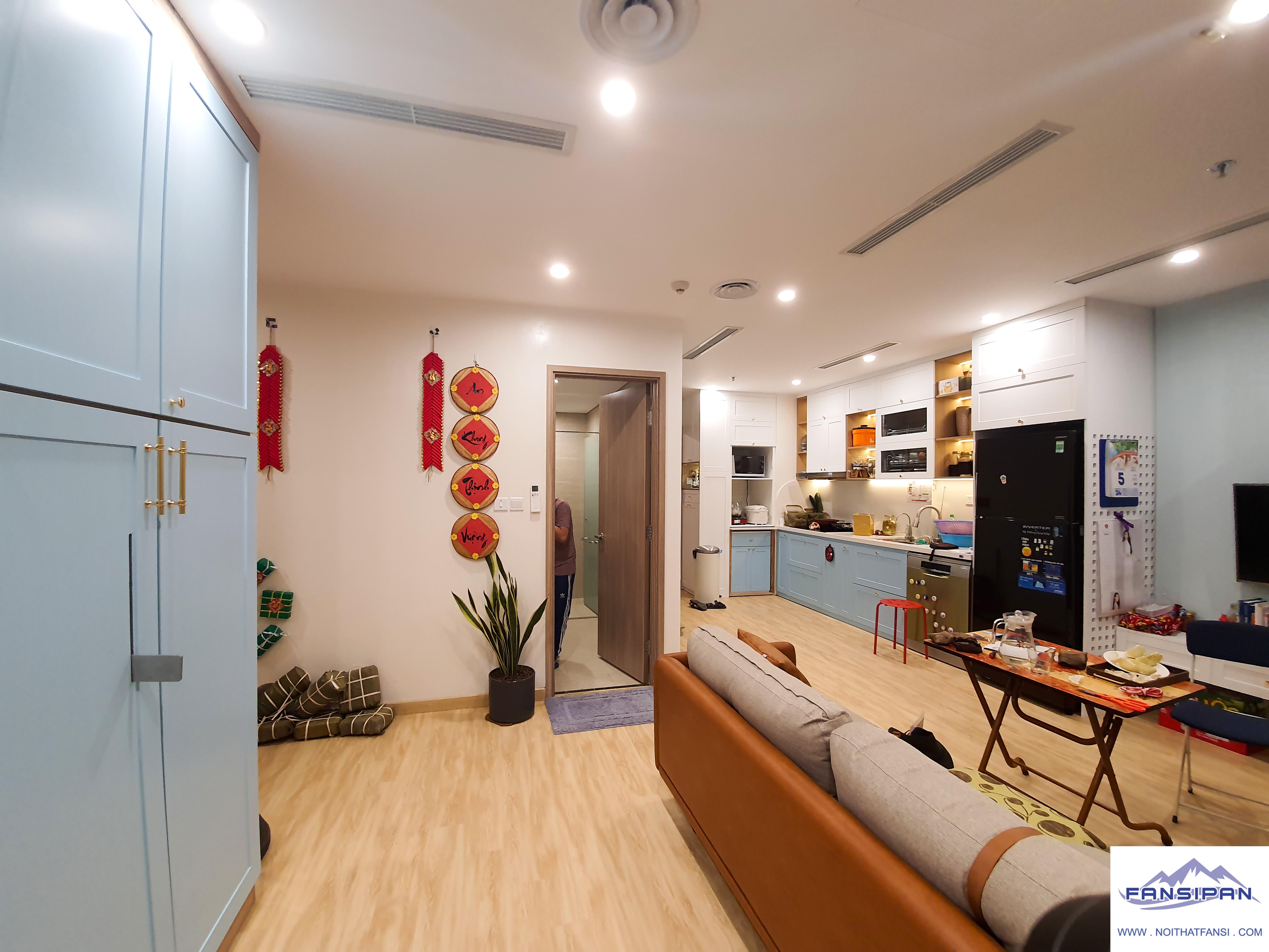Hoàn thiện nội thất căn hộ 2PN tại Vinhome Smart City