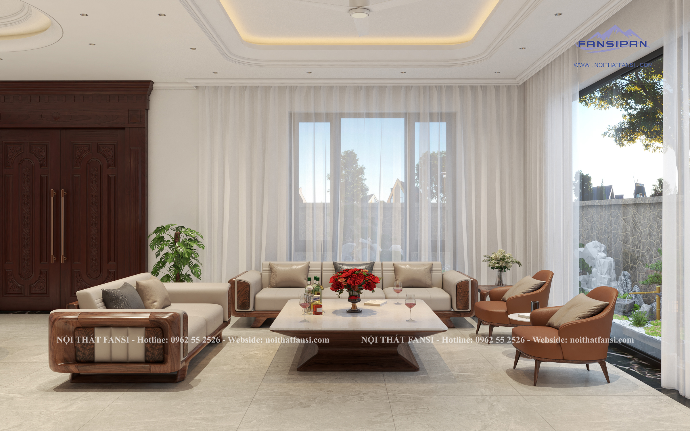 THIẾT KẾ NỘI THẤT BIỆT THỰ HIỆN ĐẠI 