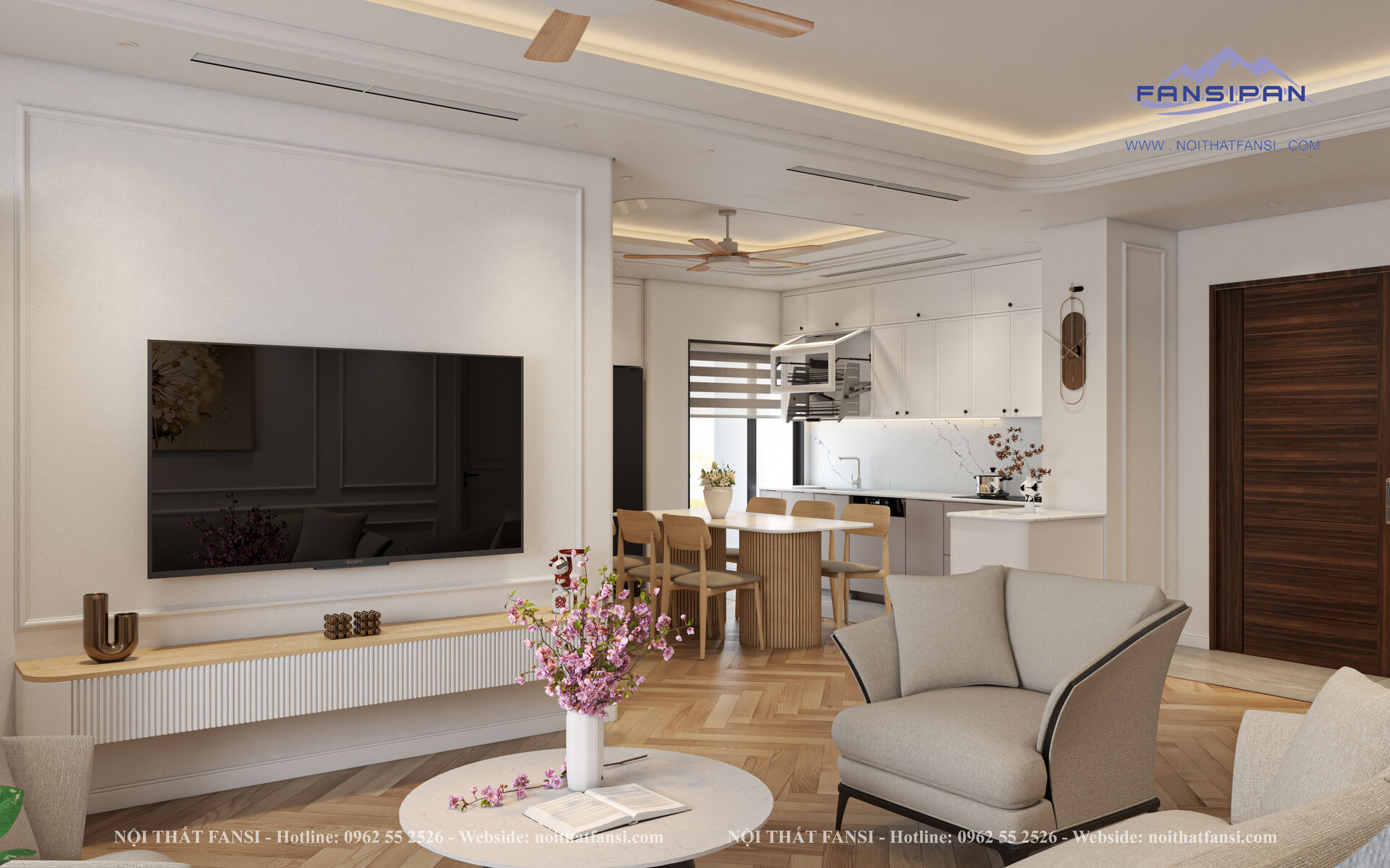 THIẾT KẾ NỘI THẤT CC AN BÌNH CITY 3PN